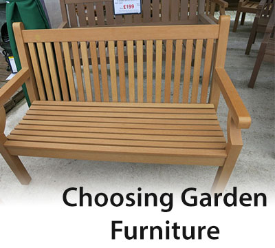 How to choose garden furniture